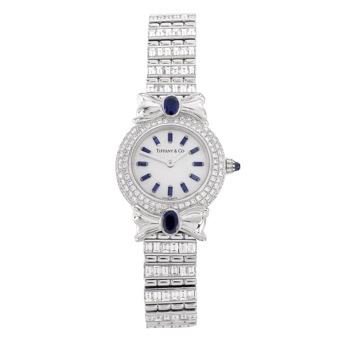 Tiffany & Co Diamond, Sapphire and 18K Watch