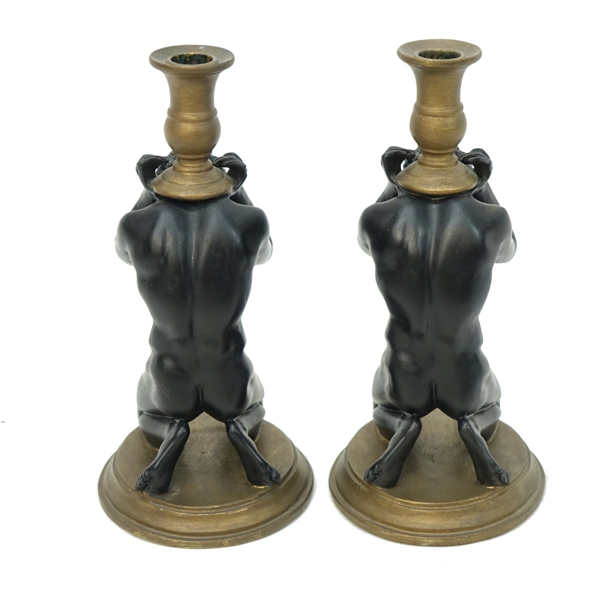 Figural Nude Candlesticks