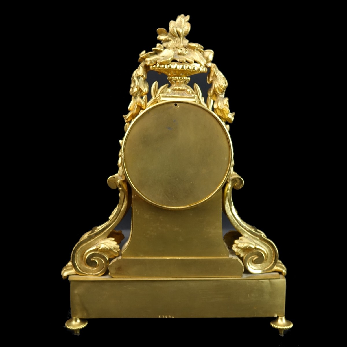 Popon, A. Paris Gilt Bronze Three Piece Garniture