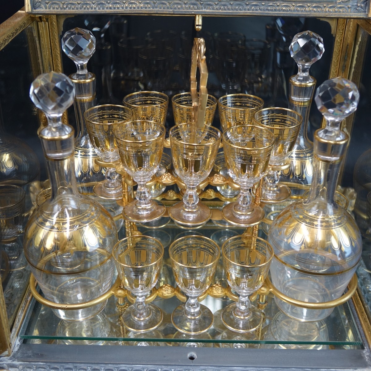 French Tantalus Set