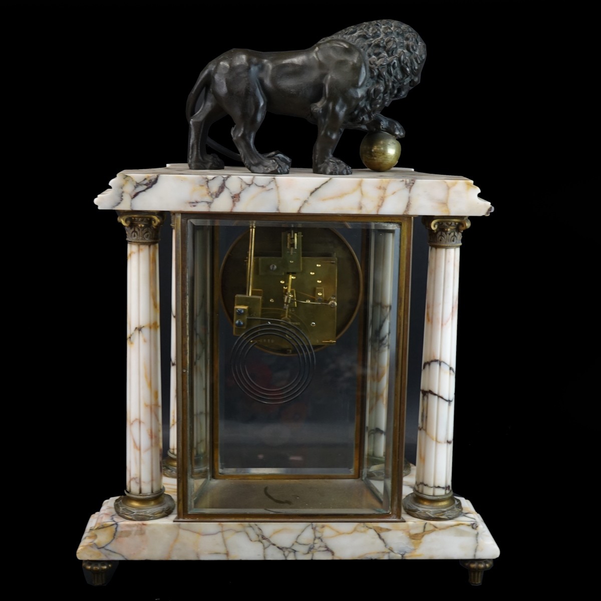 A.D. Mougin French Mantle Clock