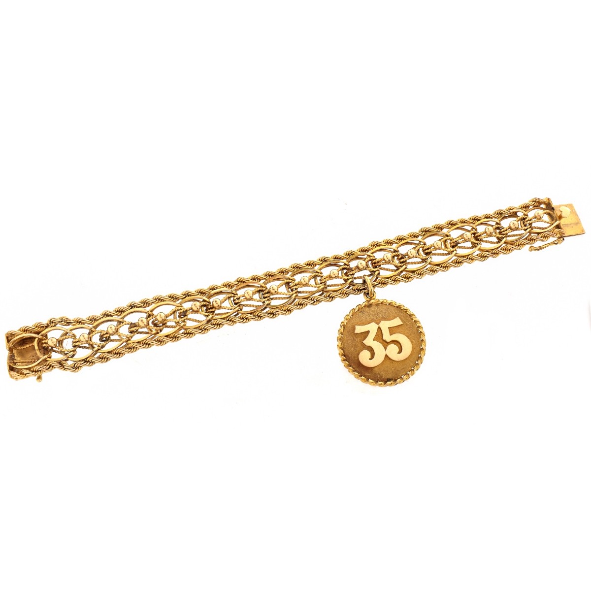 Vintage 14K and 18K Bracelet