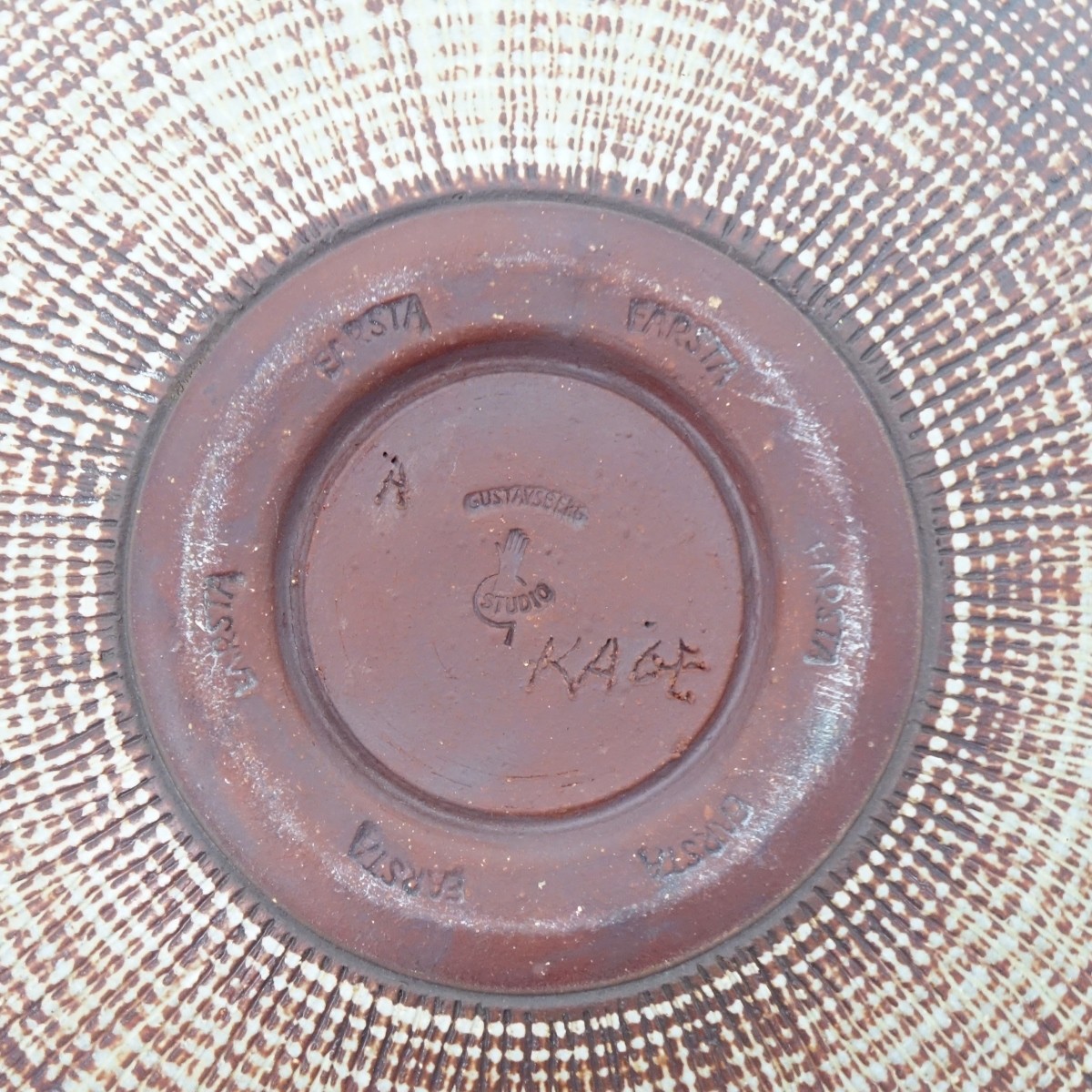 Wilhelm Kage (1889 - 1960) Pottery Bowl
