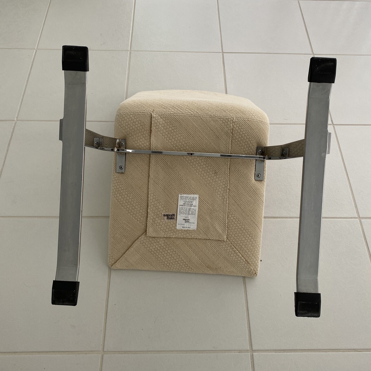 (4) Saporiti Chrome Side Chairs