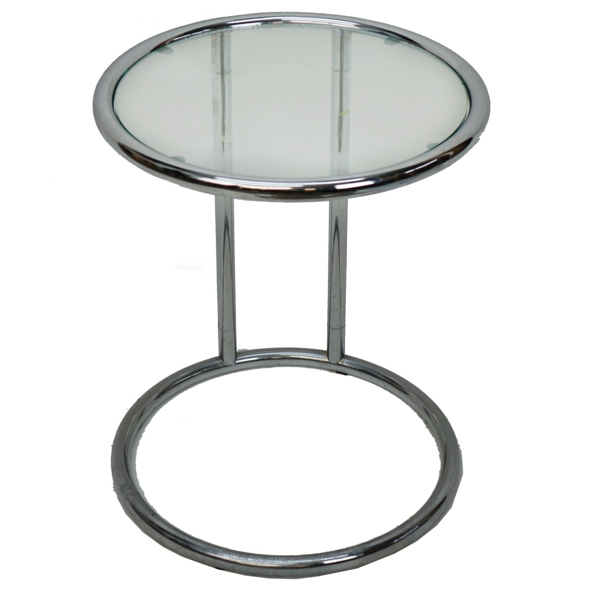 Mid Century Chrome Side Table