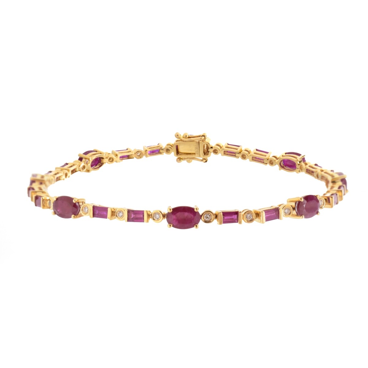 Ruby and 14K Bracelet