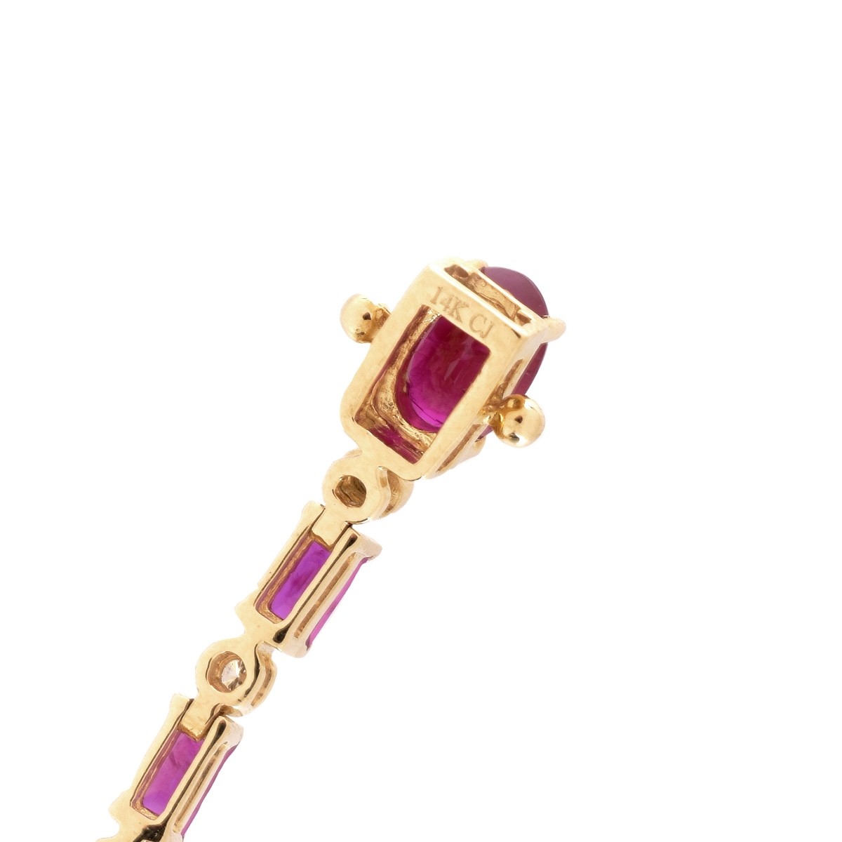 Ruby and 14K Bracelet