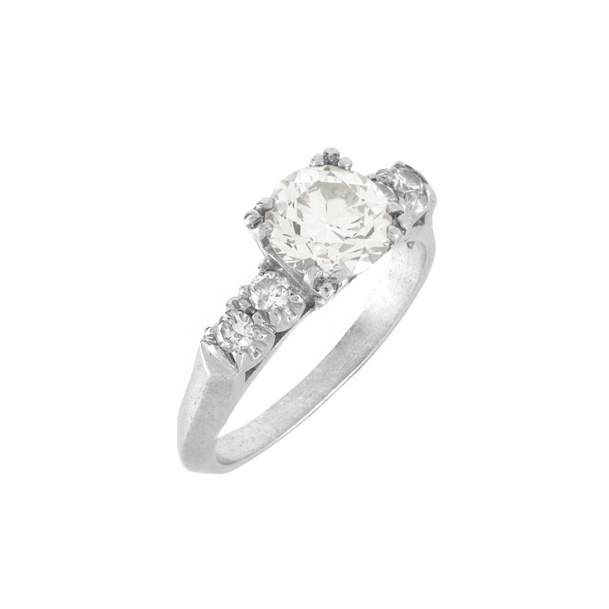 Diamond and 18K Ring