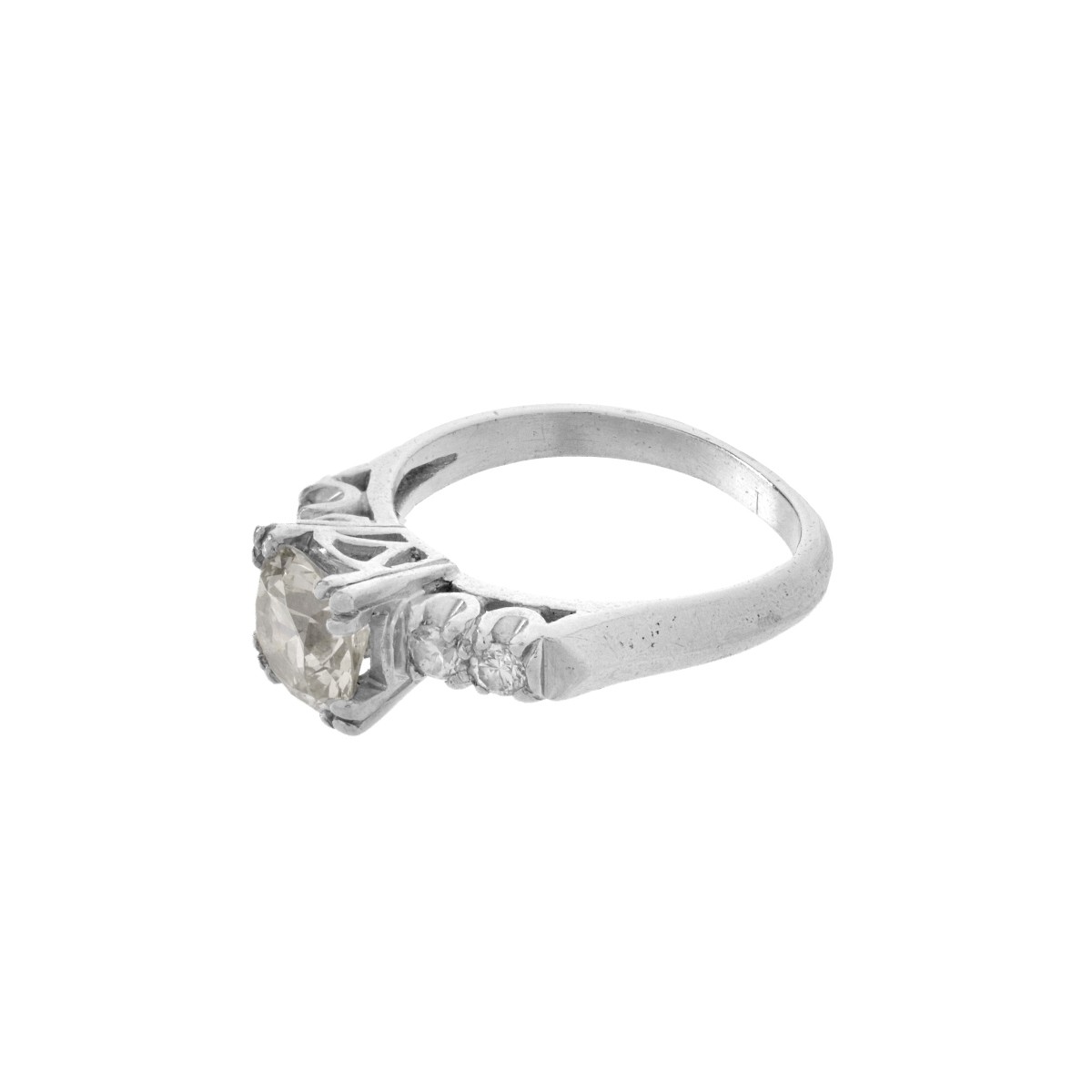 Diamond and 18K Ring