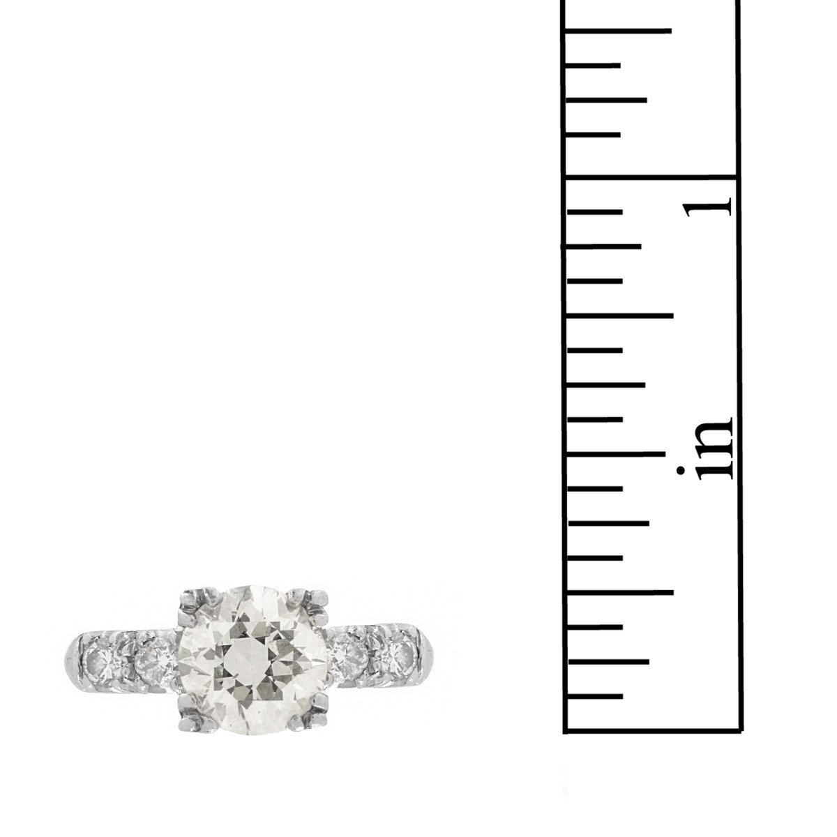 Diamond and 18K Ring