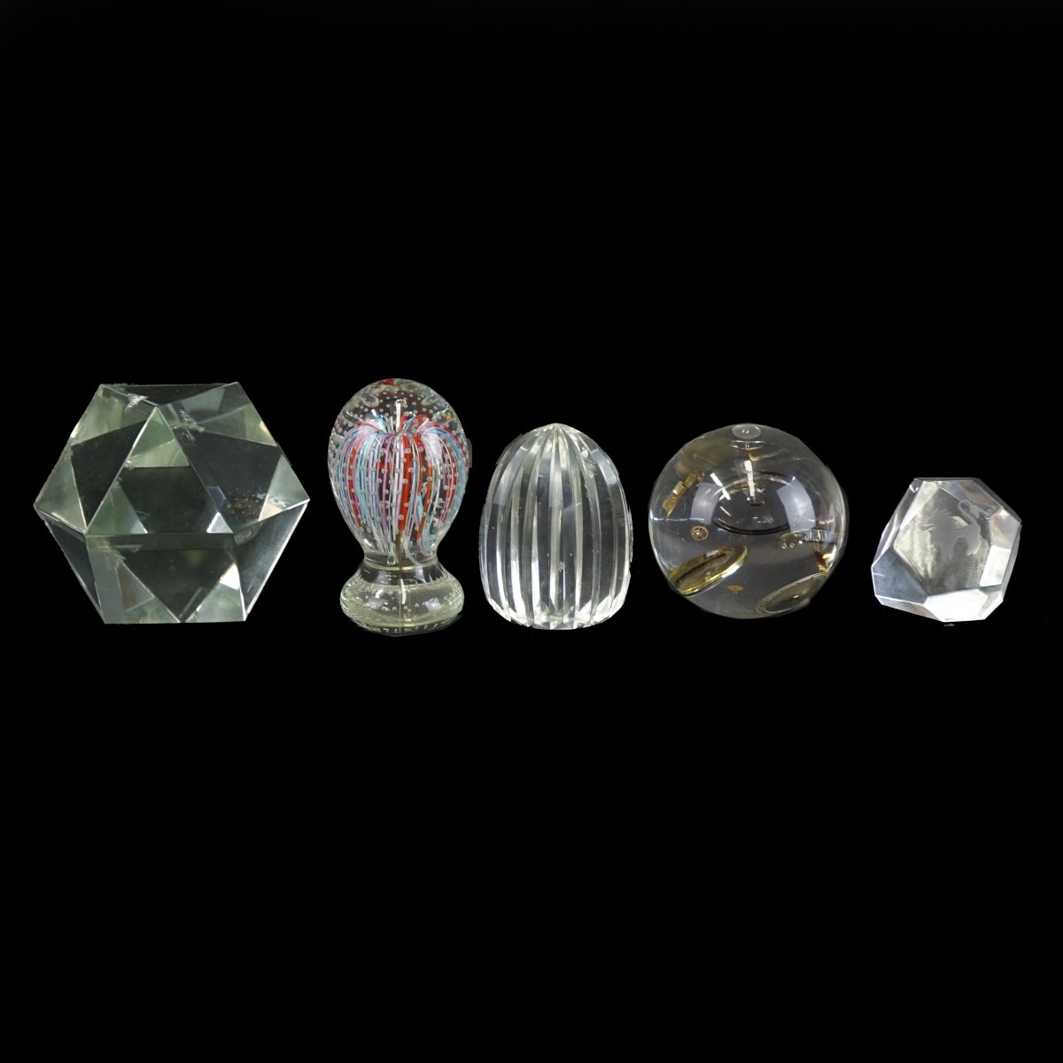 Vintage Glass Paperweights