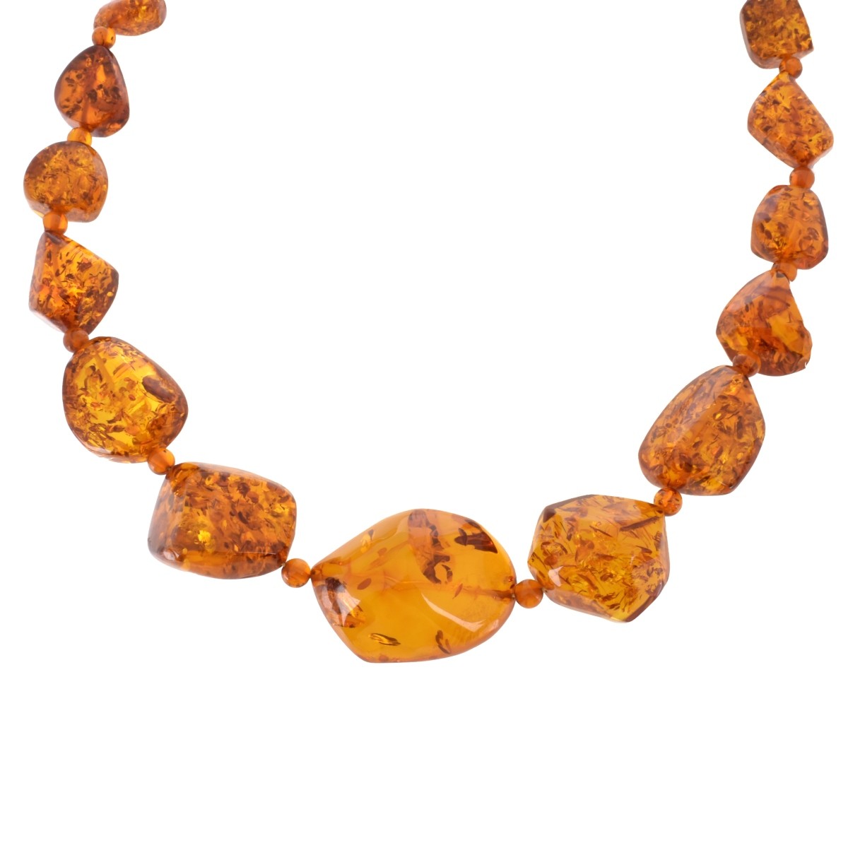 Amber Bead Necklace