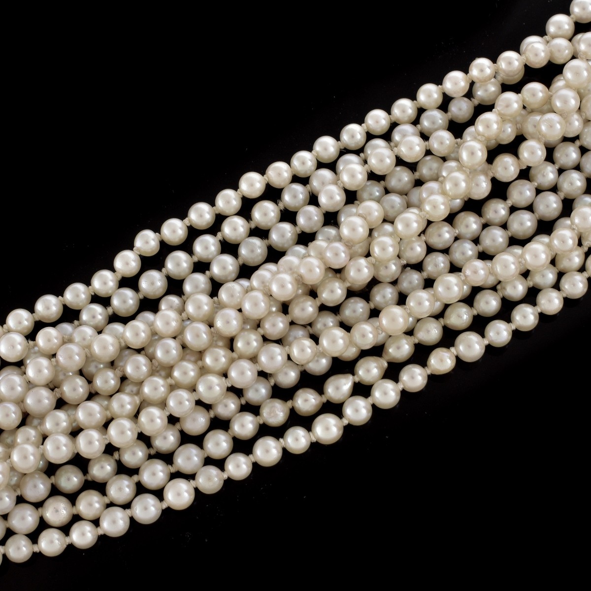 Vintage Seed Pearl and 14K Bracelet