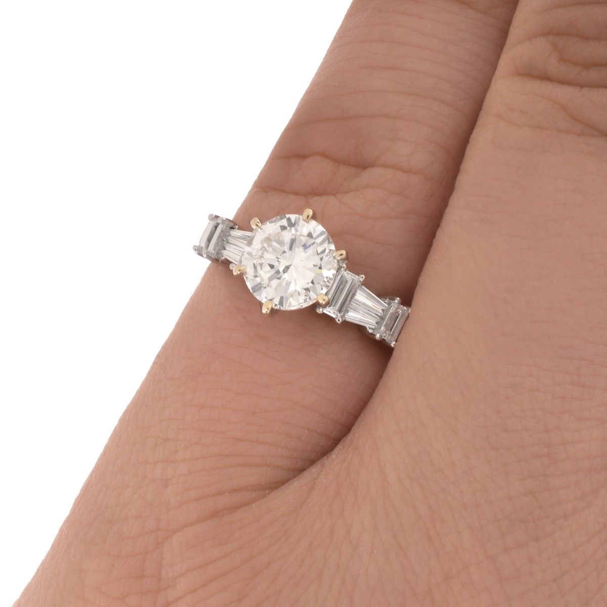 GIA Diamond Engagement Ring