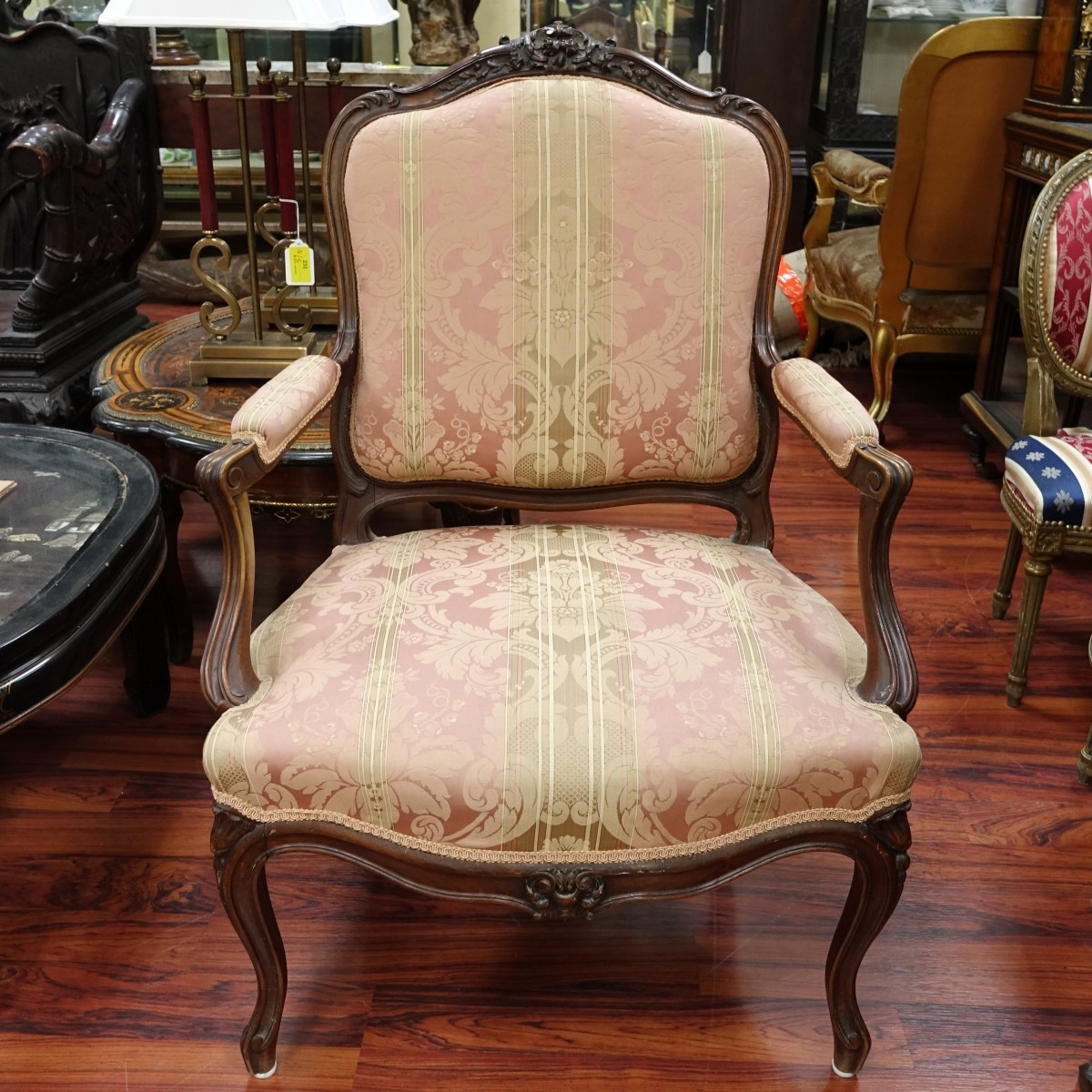 Louis XV Style Fauteuil Armchair