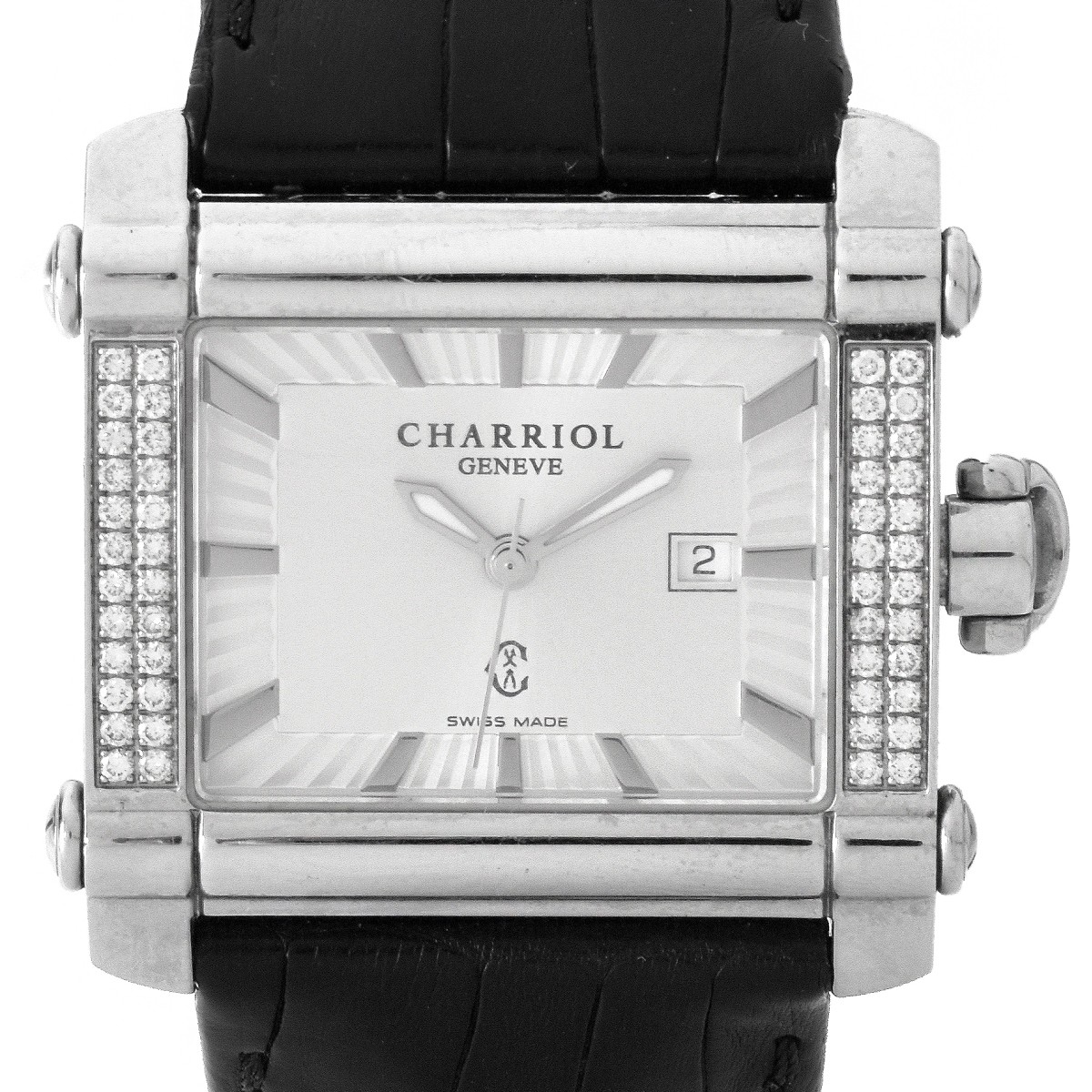 Charriol Diamond and Stainless Steel Watch