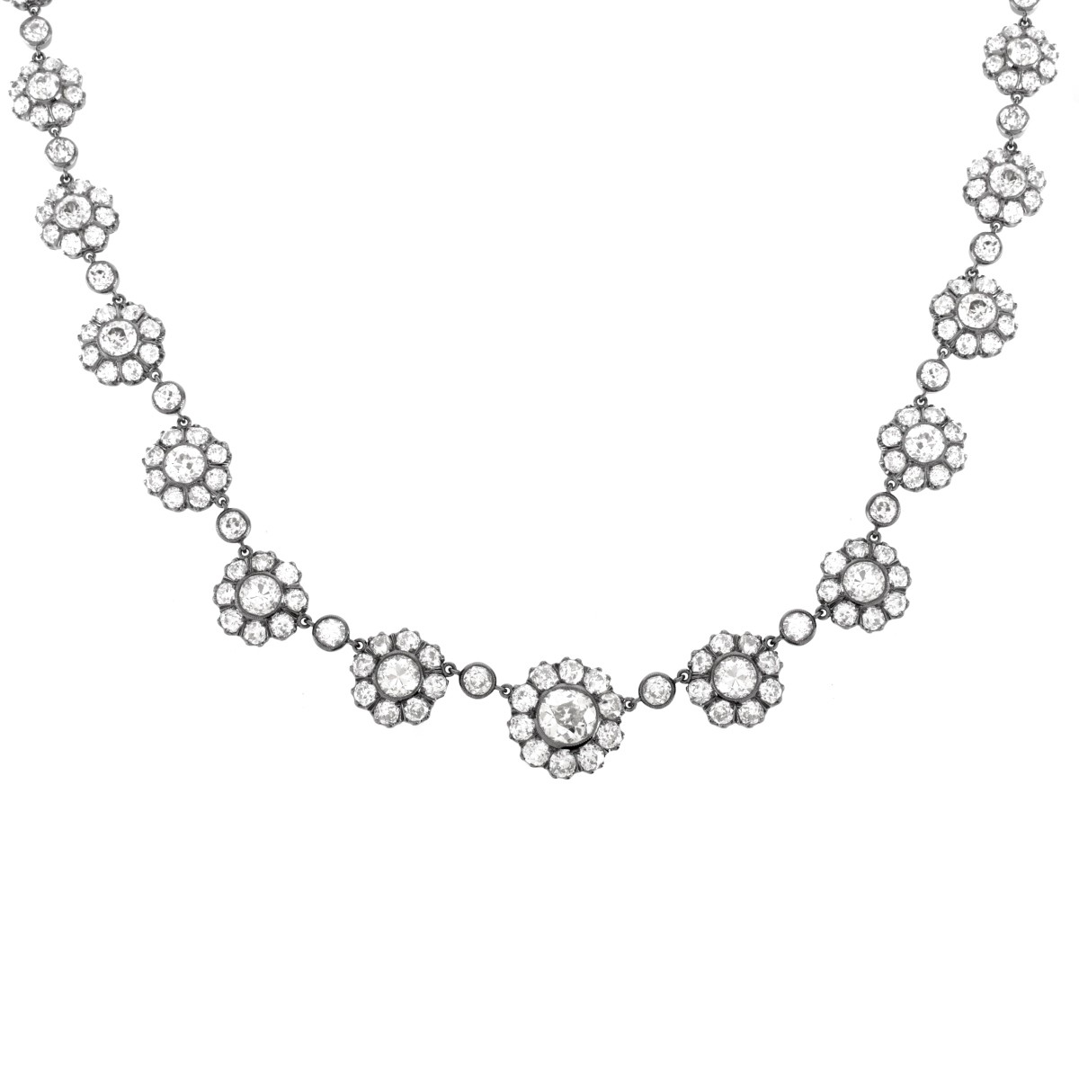 Diamond and Platinum Necklace