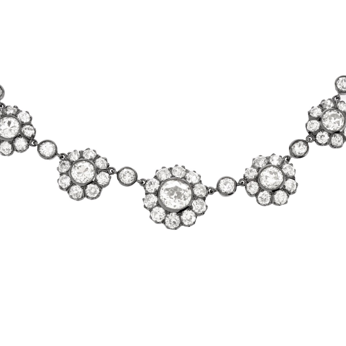 Diamond and Platinum Necklace