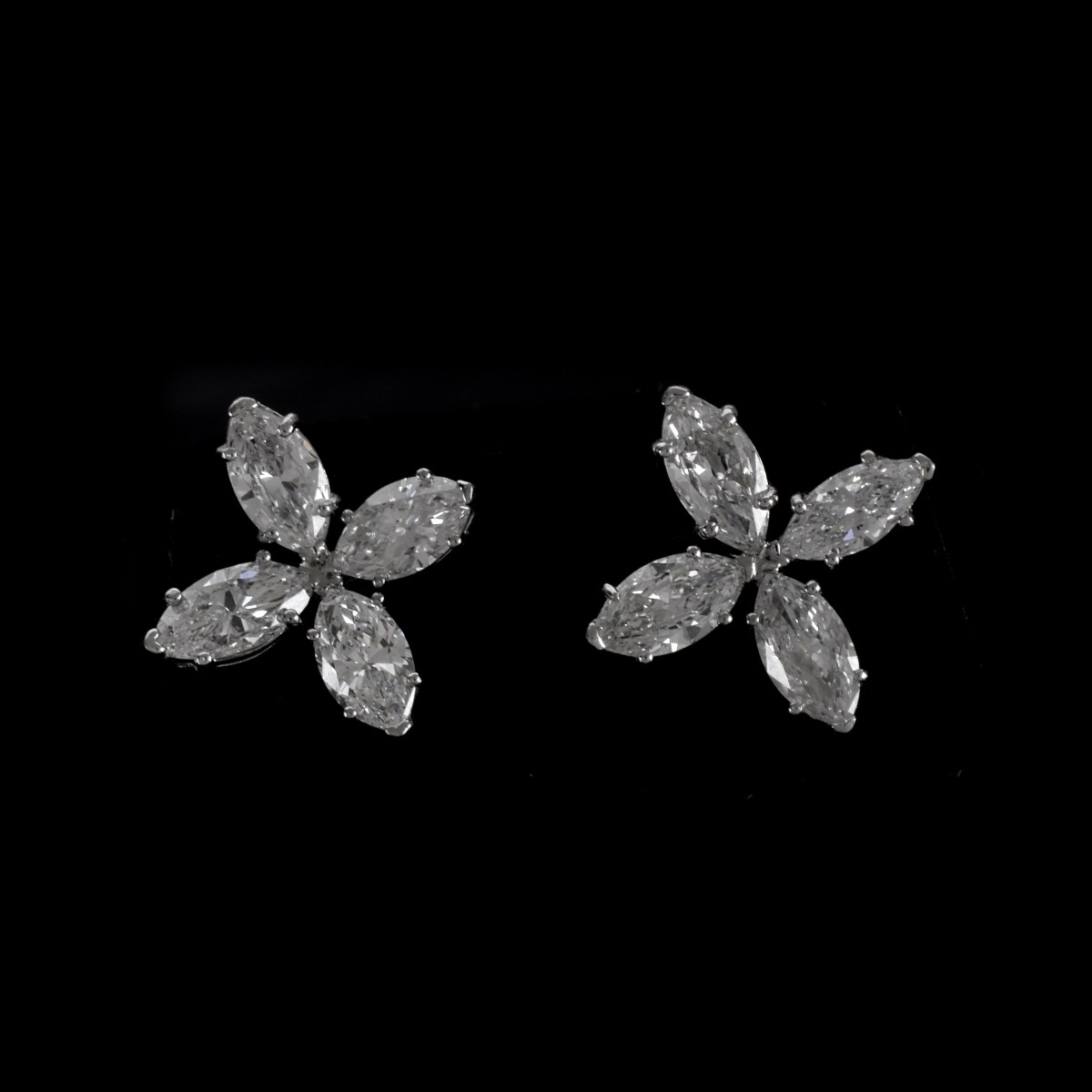 Diamond and 14K Earrings