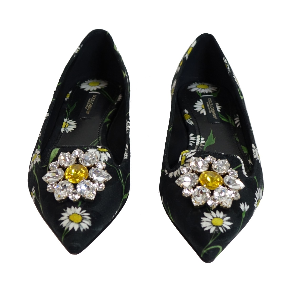 Dolce & Gabbana Flats with Crystals