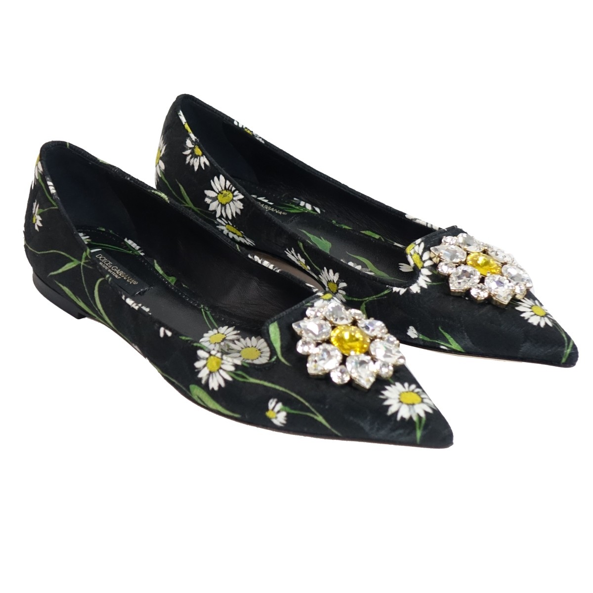 Dolce & Gabbana Flats with Crystals