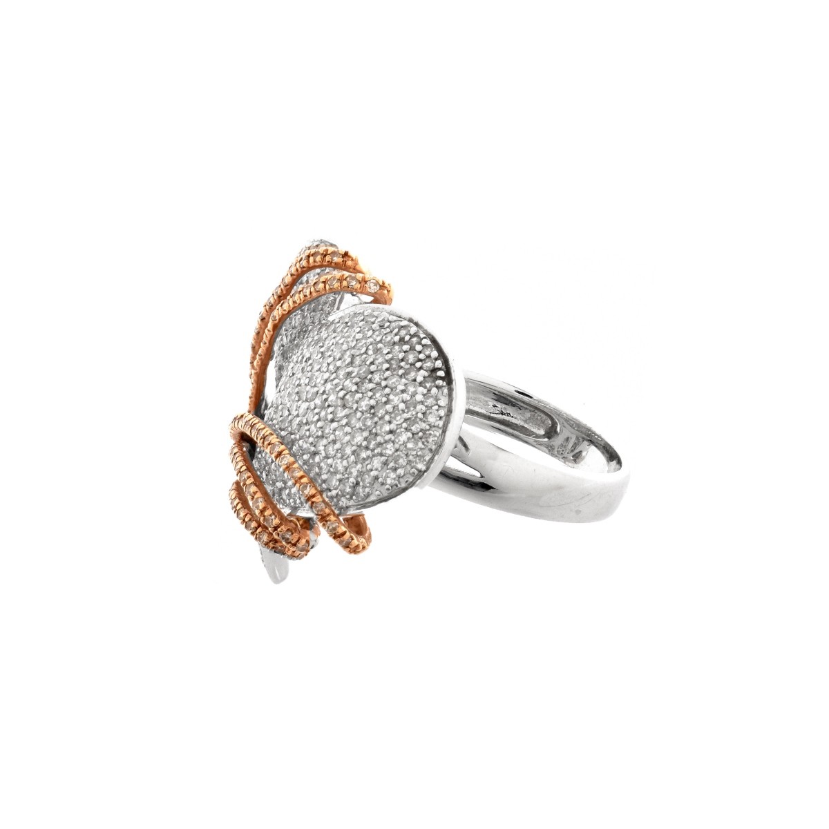 Diamond and 14K Ring