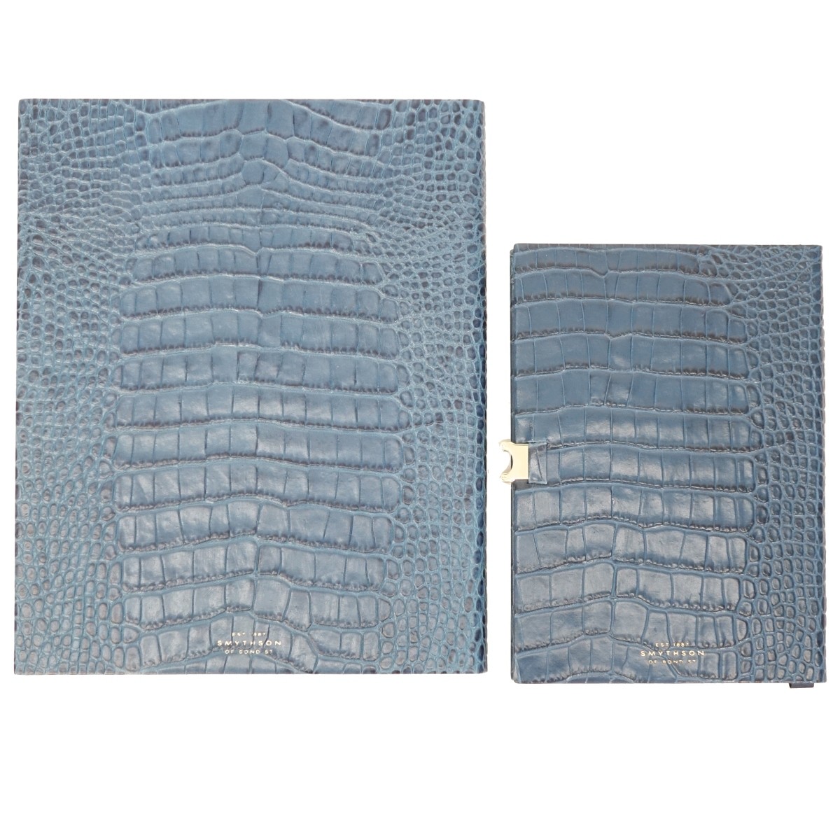 Smythson Embossed Leather Agendas