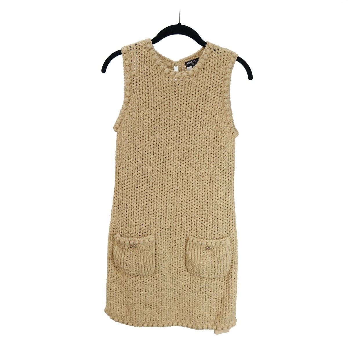 Chanel Sleeveless Knit Dress