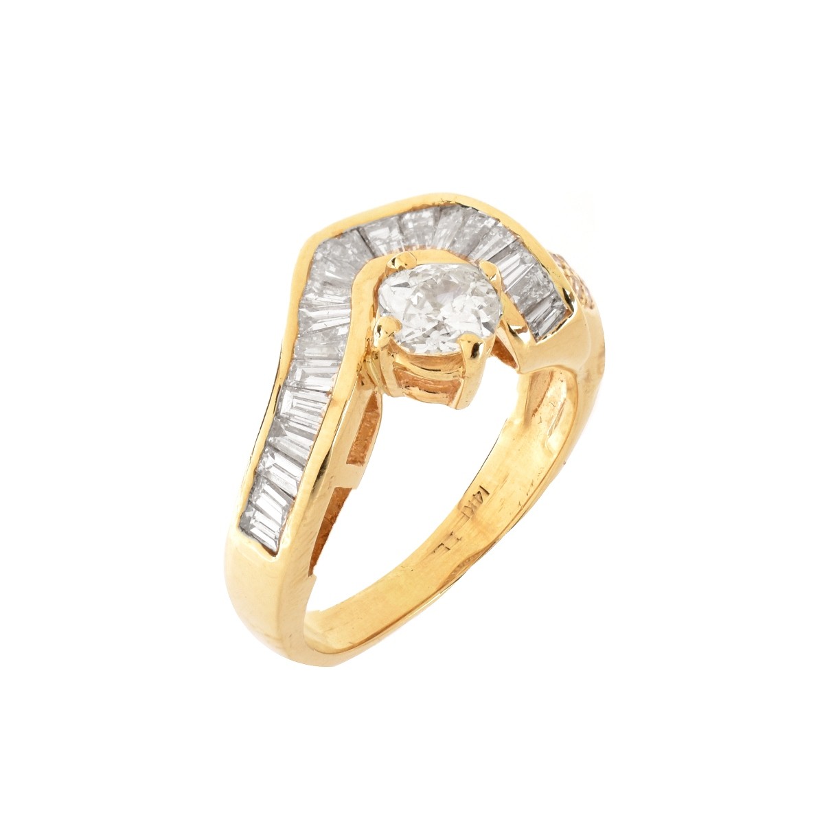 Diamond and 14K Ring