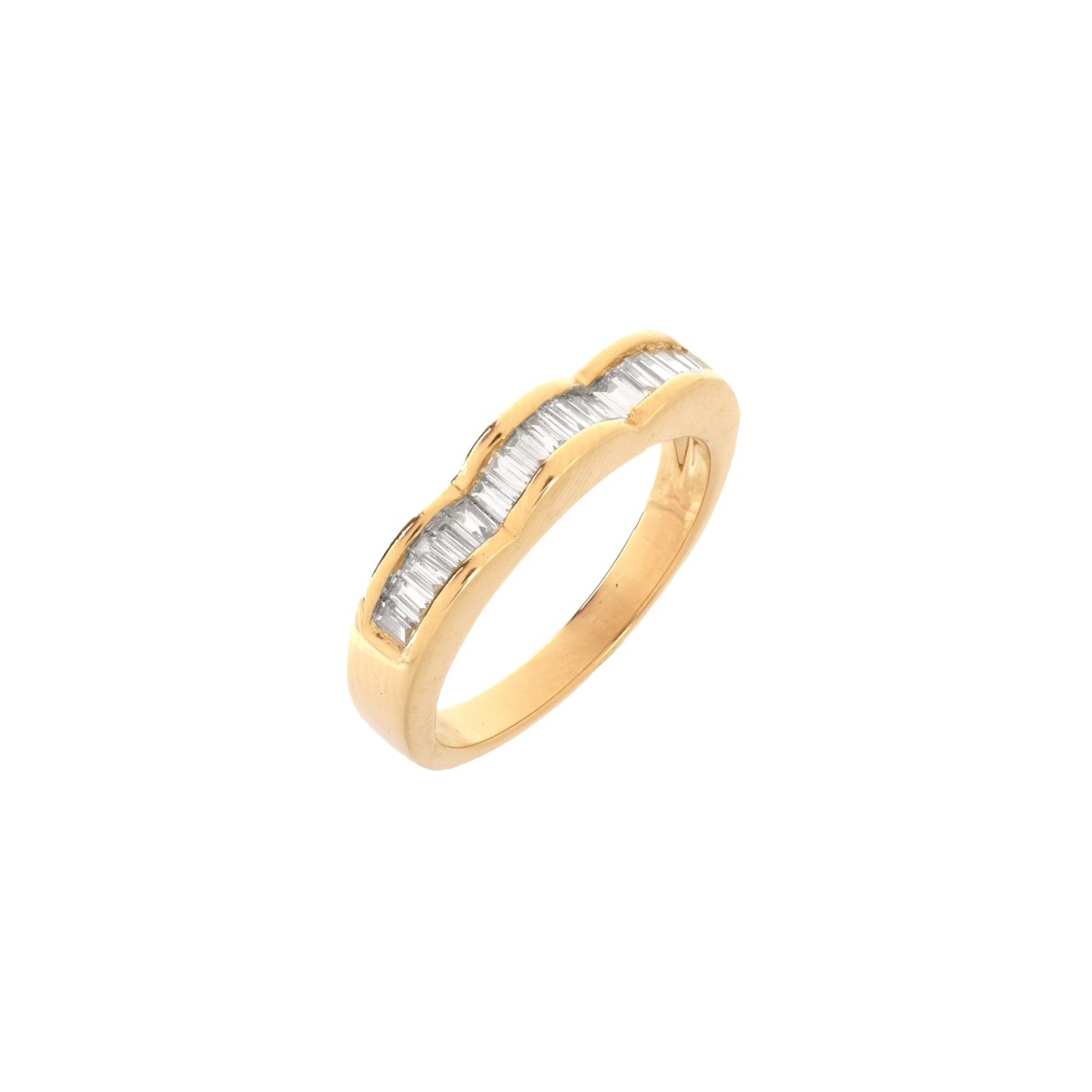 Diamond and 14K Ring