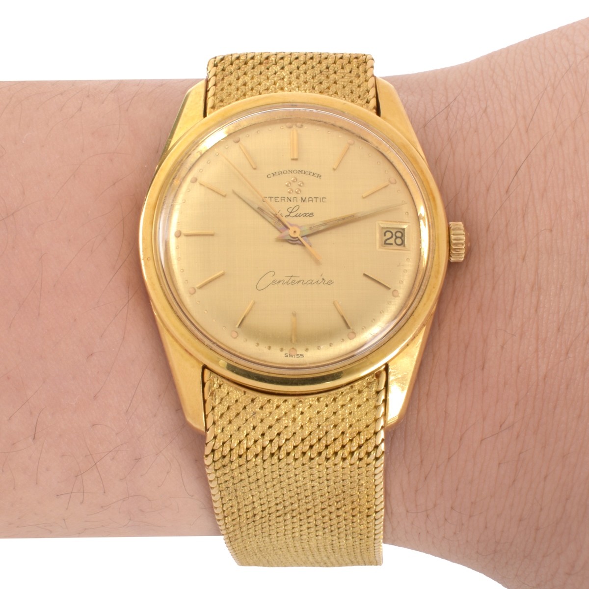 Eterna-Matic 18K Watch