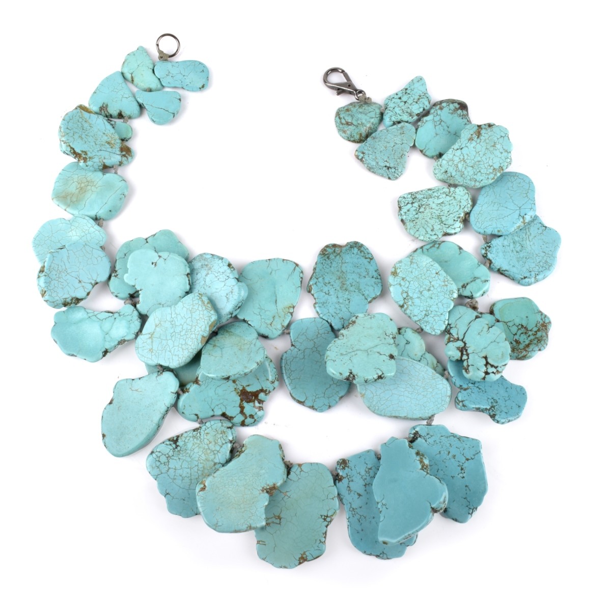 Turquoise Slice Necklace