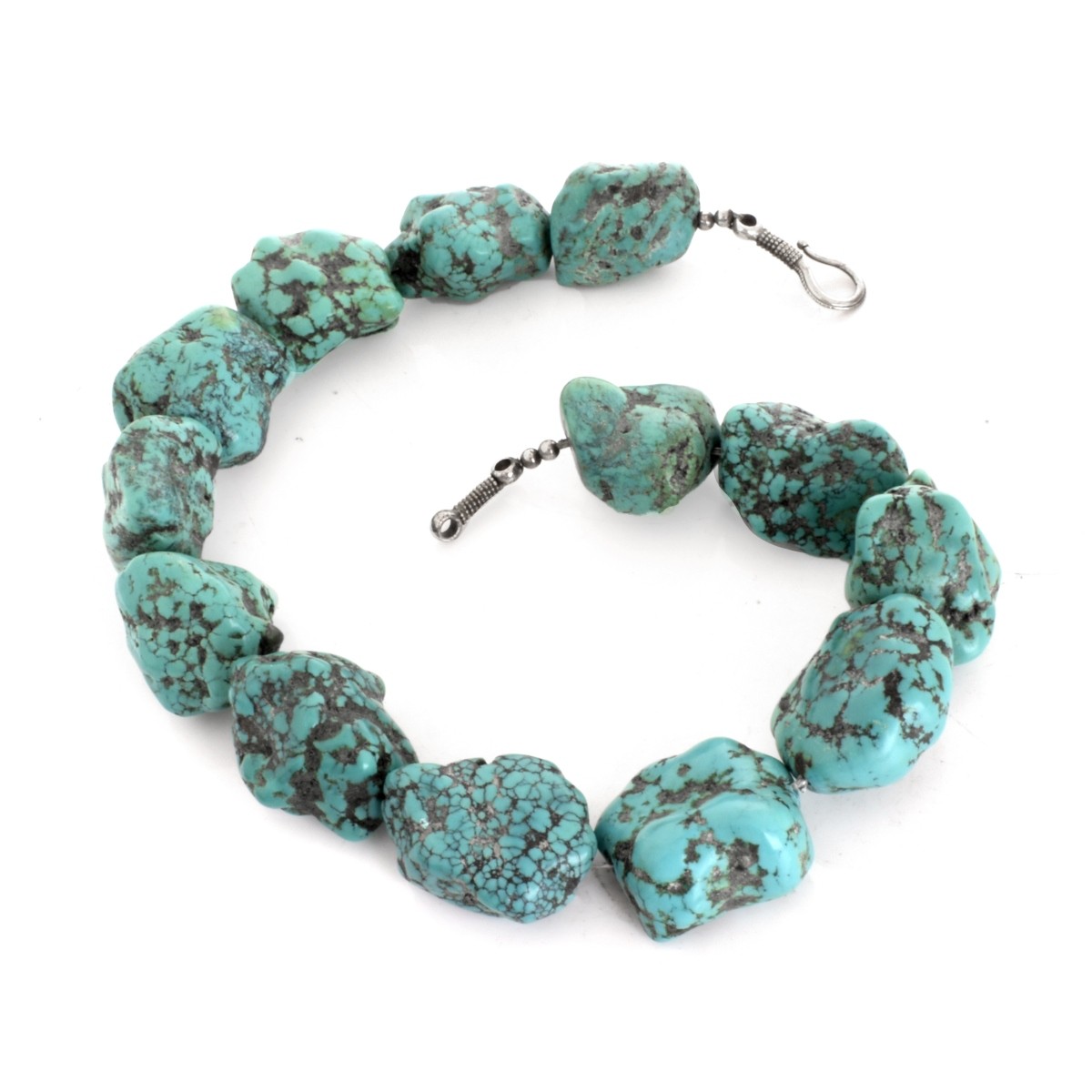 Turquoise Nugget Necklace