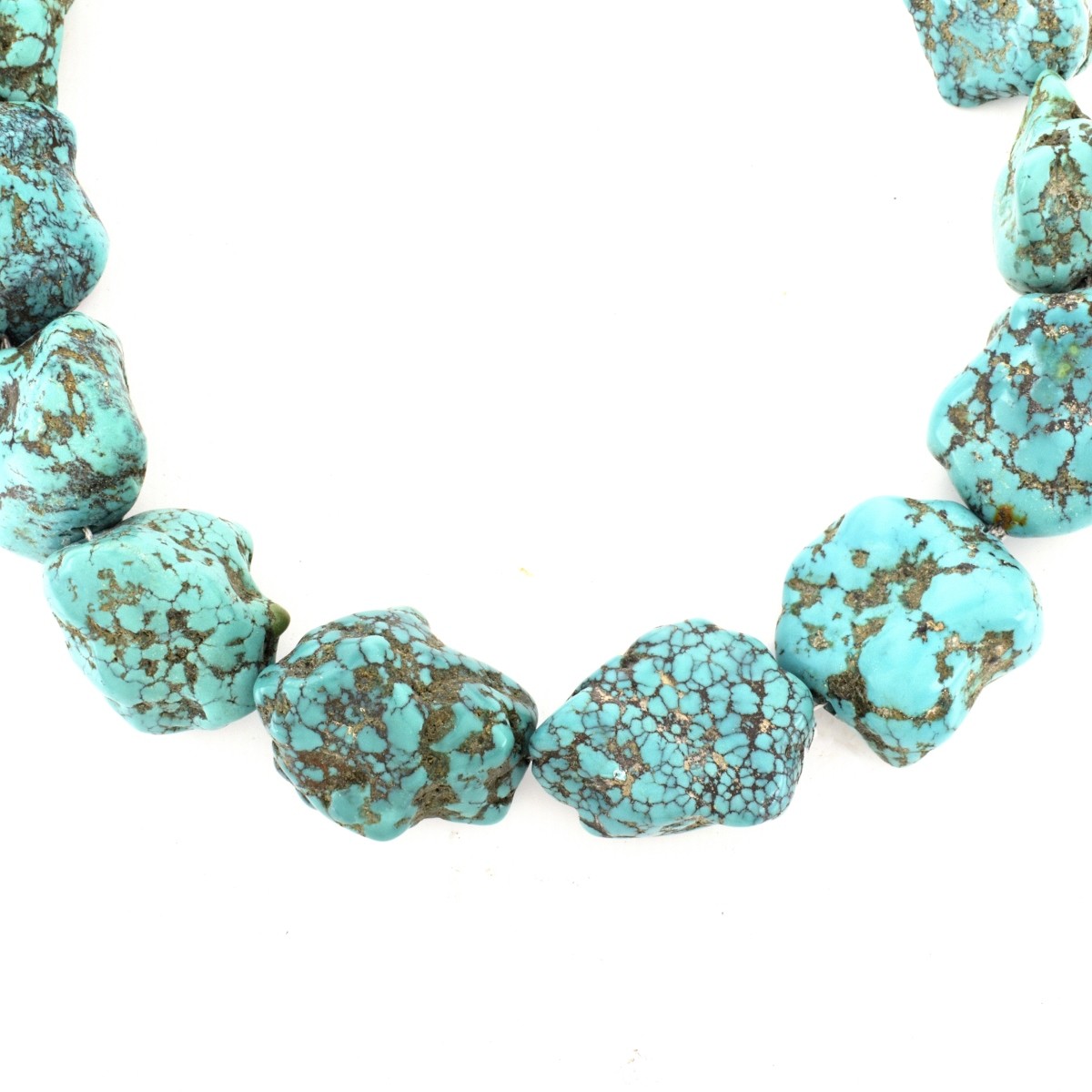 Turquoise Nugget Necklace