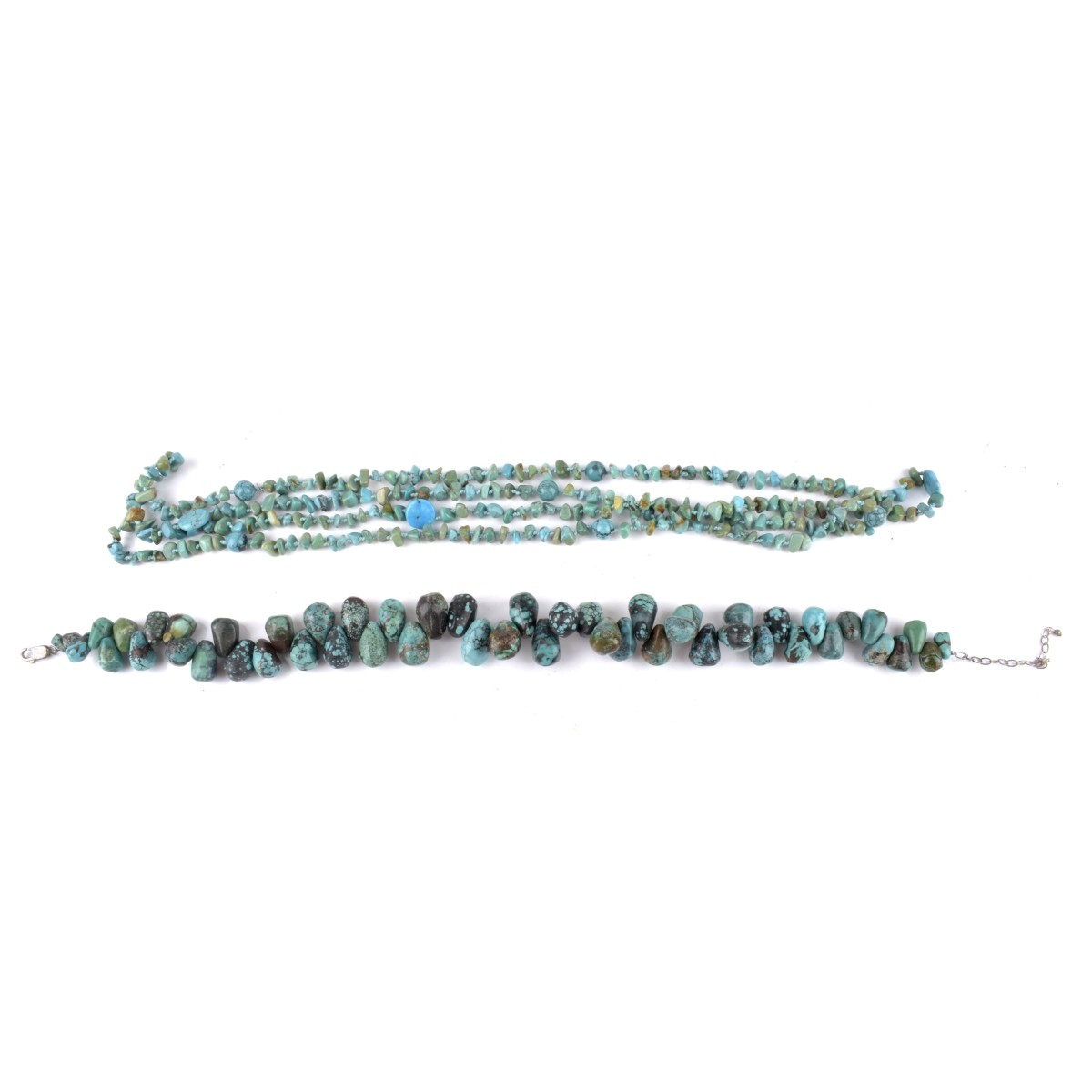 Two Turquoise Necklaces