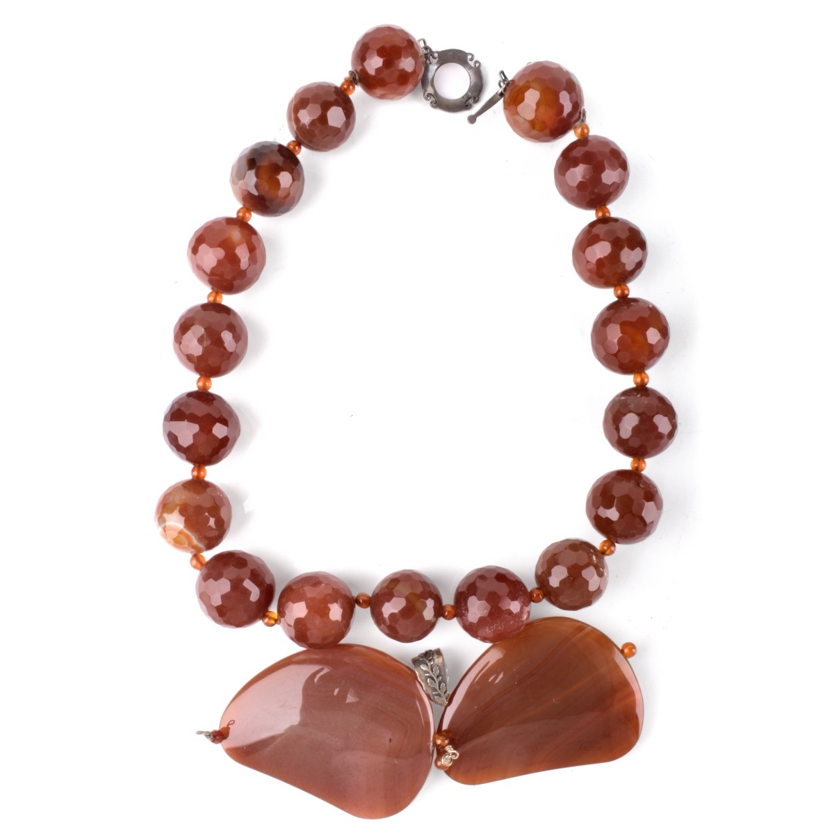 Carnelian and Agate Necklaces