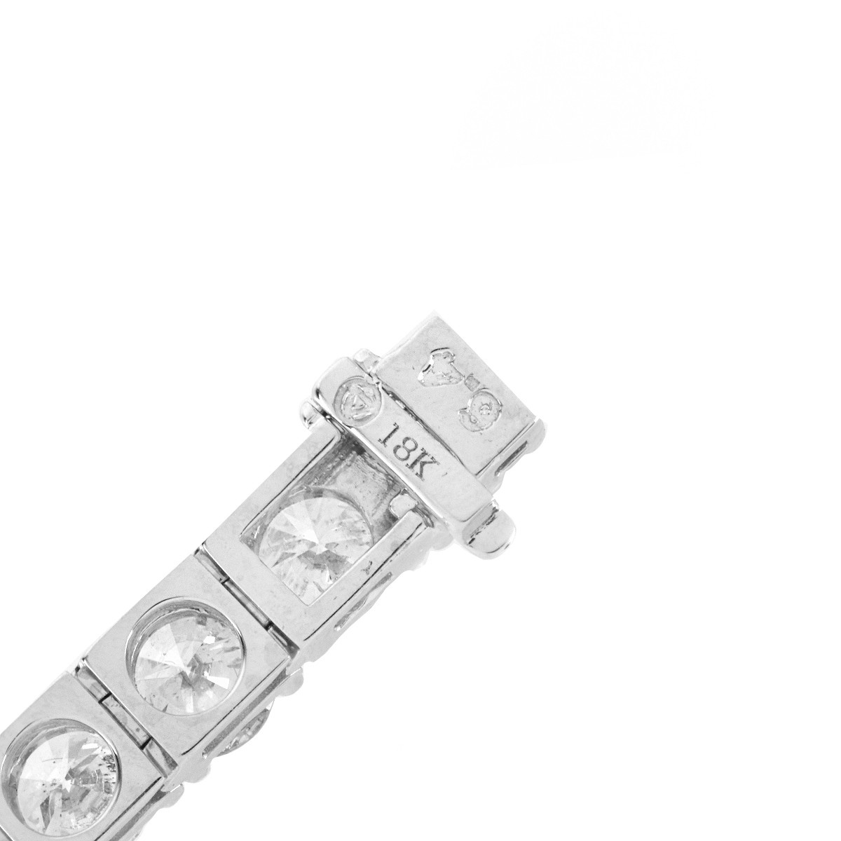 Diamond and 18K Tennis Bracelet