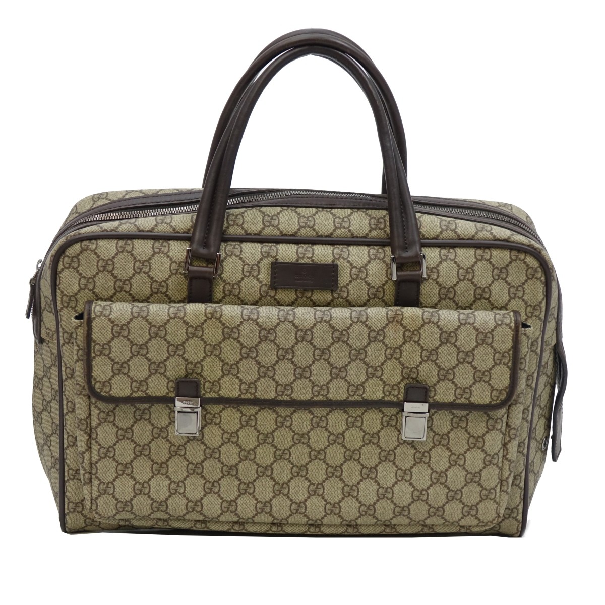 Gucci Monogram Canvas Briefcase