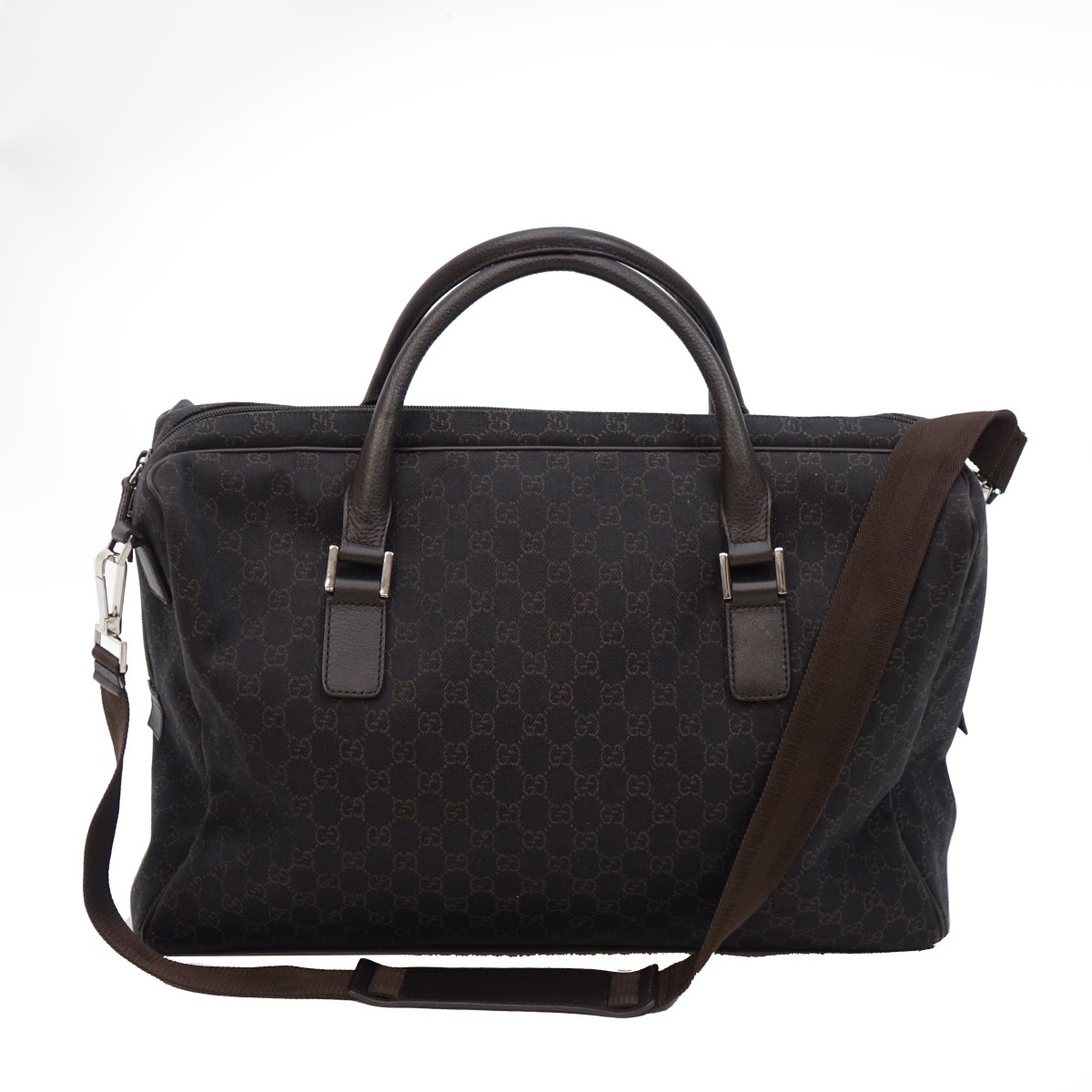 Gucci Monogram Canvas GG Duffle Bag