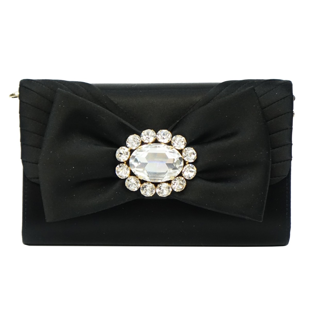 Dolce & Gabbana Satin Bow Crossbody Bag