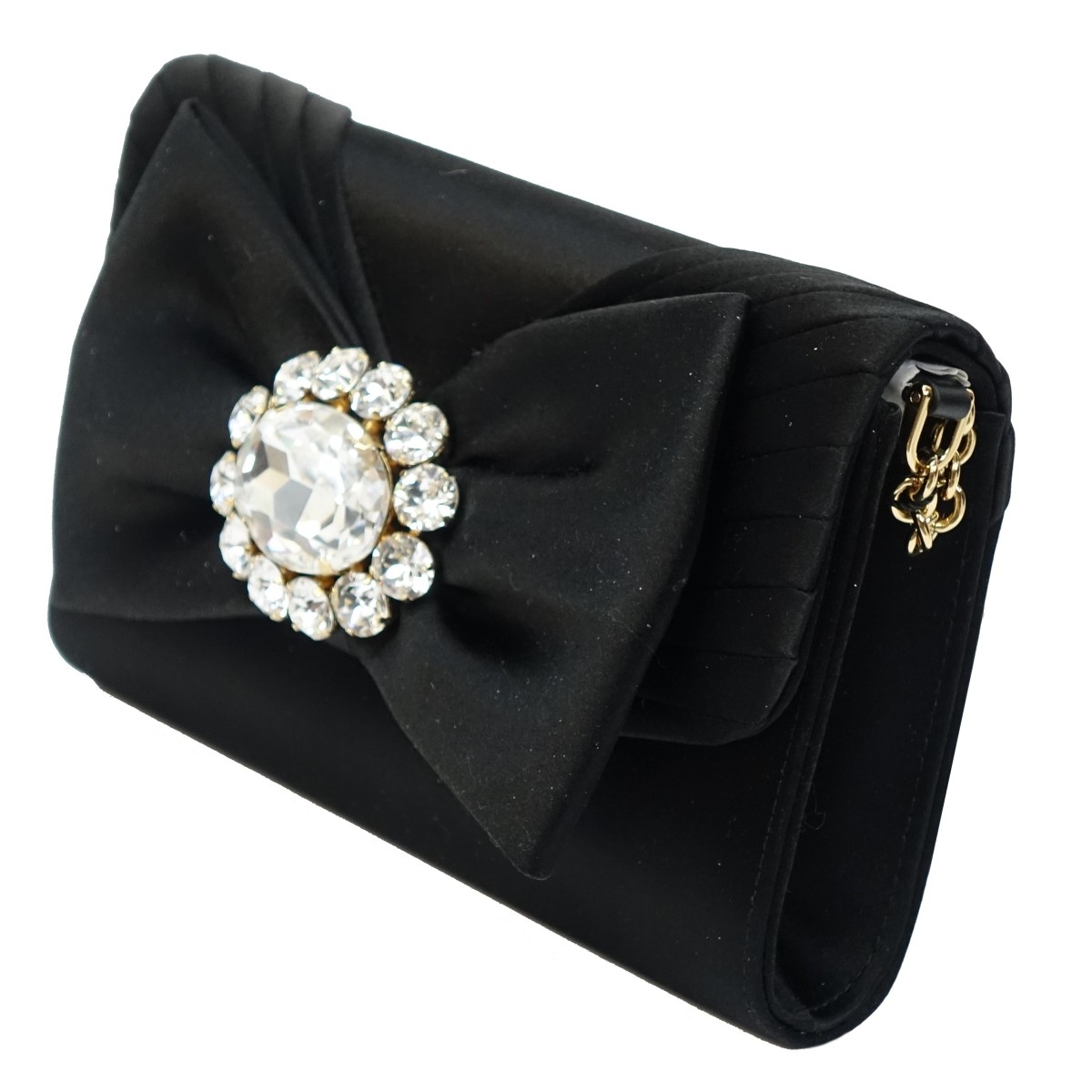 Dolce & Gabbana Satin Bow Crossbody Bag