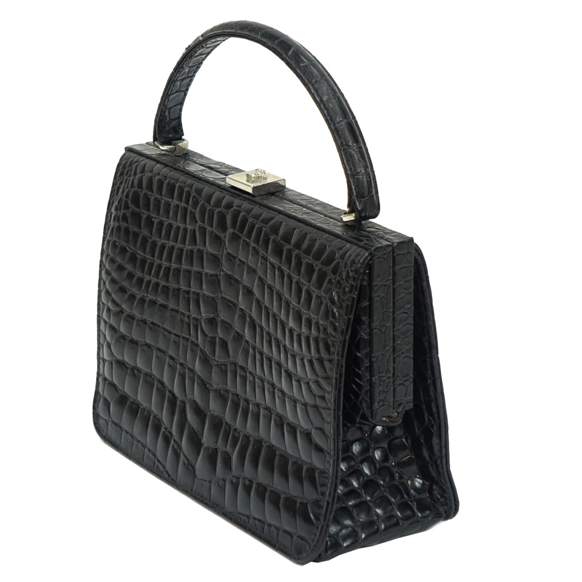 Gianni Versace Crocodile Handbag