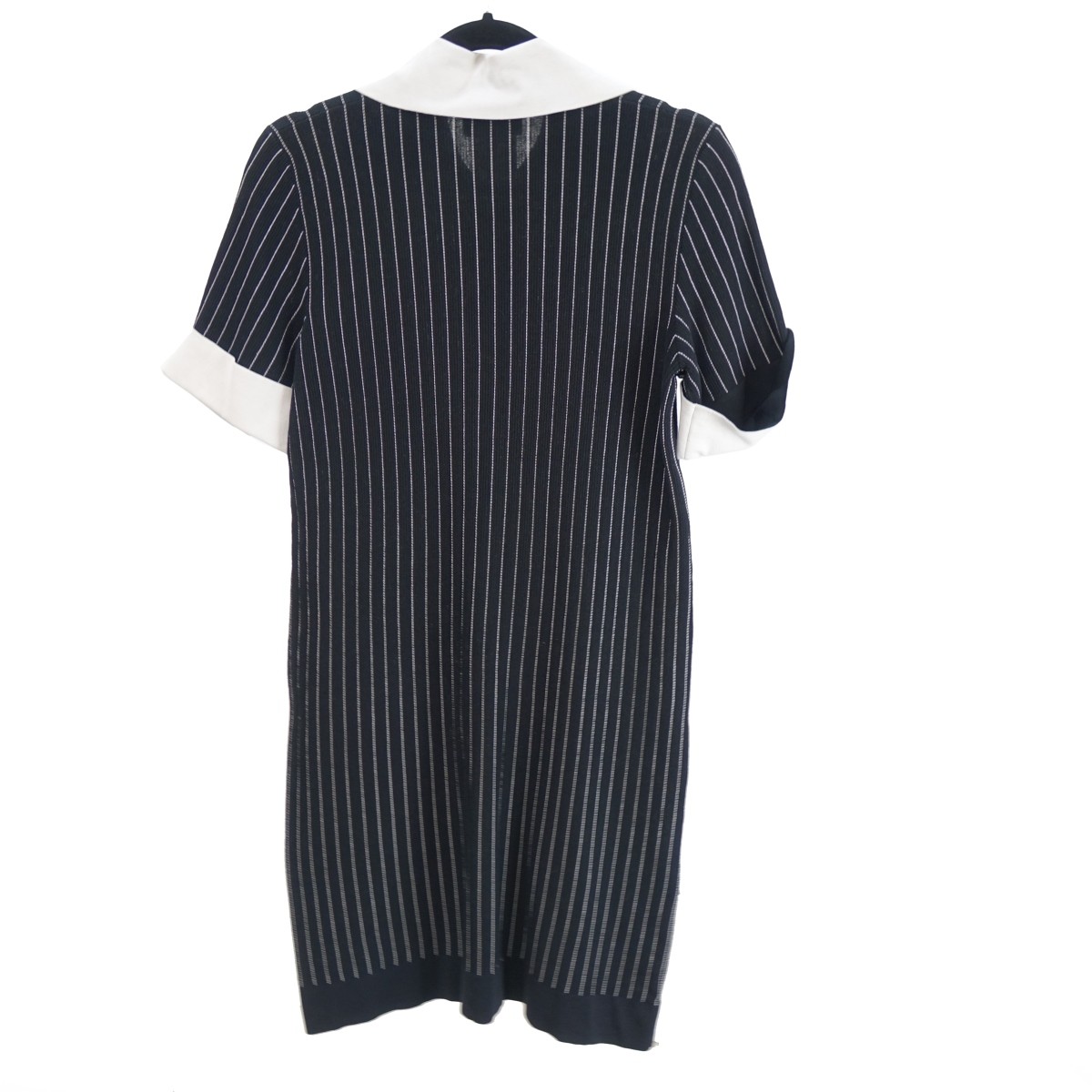 Chanel Pinstriped Dress