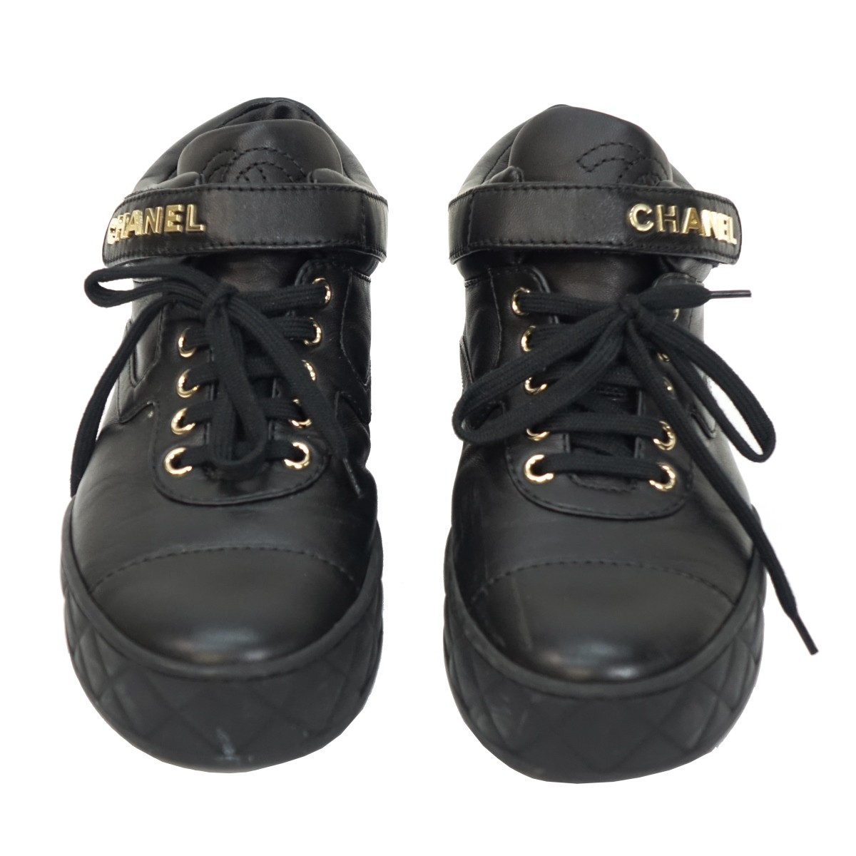 Chanel High Top Sneakers
