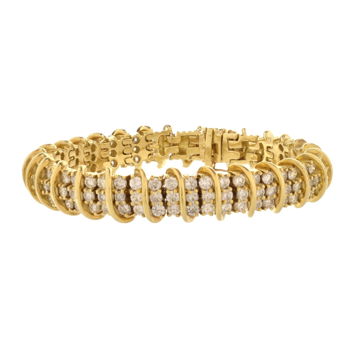 Jose Hess Diamond and 18K Bracelet