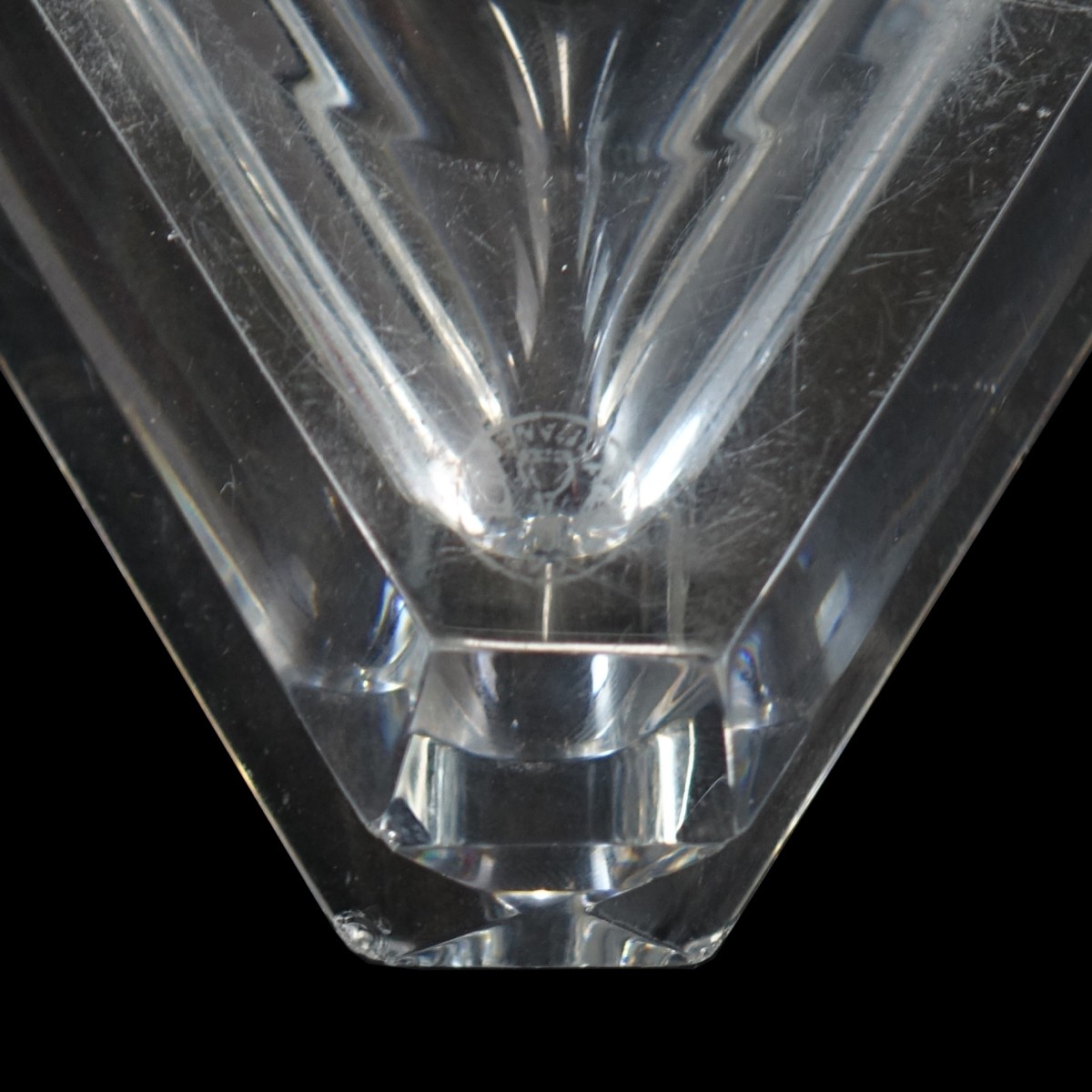 (6) Baccarat Crystal Ashtrays