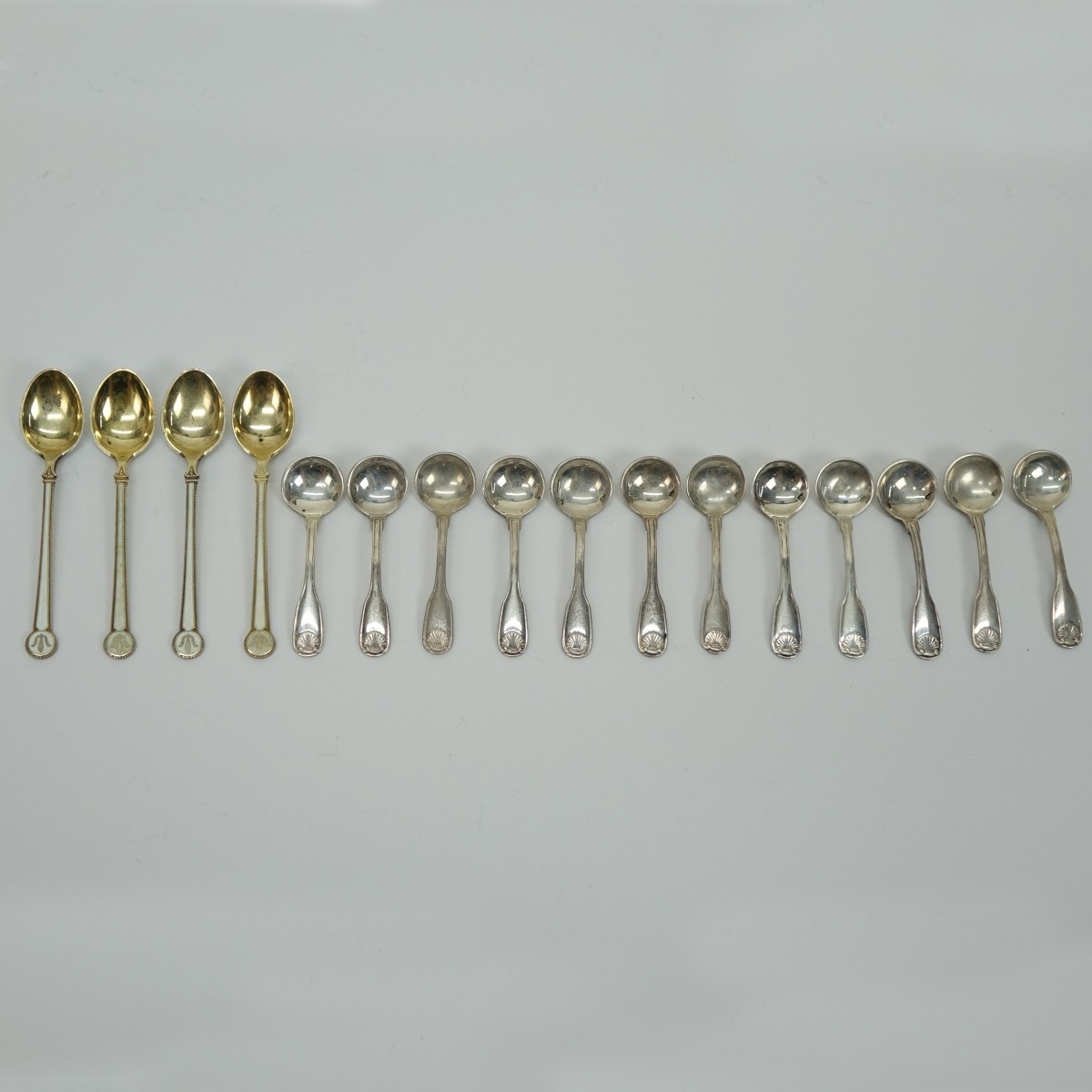 (16) Vintage Assorted Sterling Silver Spoons