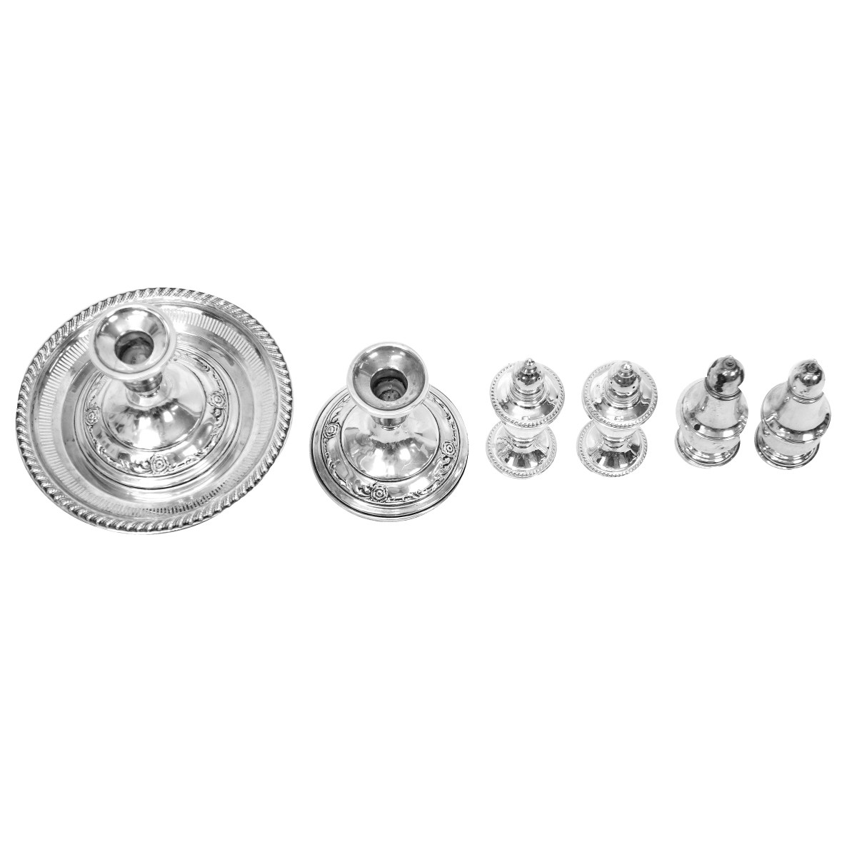 (7) Weighted Sterling Silver Tableware