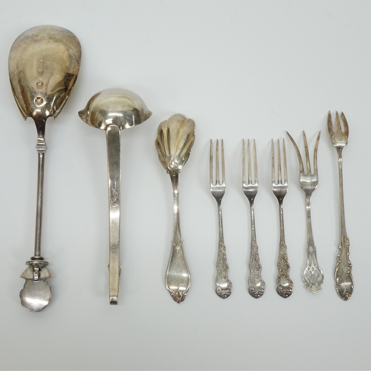 (8) Sterling Silver Tableware