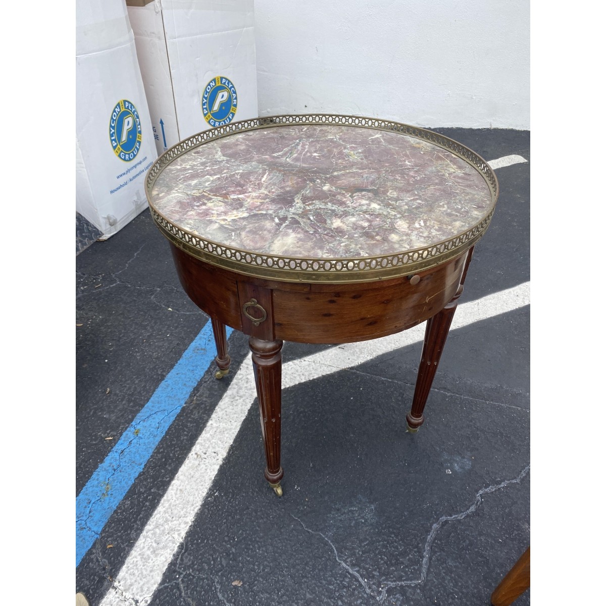 20th C. Louis XVI Style Side Table